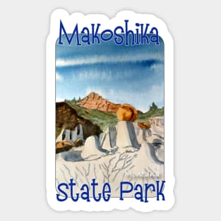 Makoshika State Park, Montana Sticker